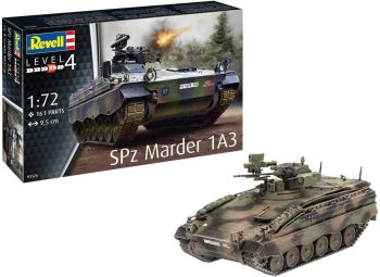 REV03326 - Tank SPZ MARDER 1A3 om te monteren en te schilderen