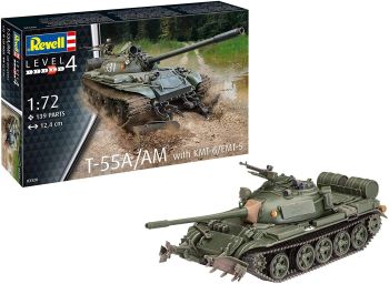 REV03328 - Tank T-55A/AM MET KMT-6/EMT-5 om te monteren en te schilderen