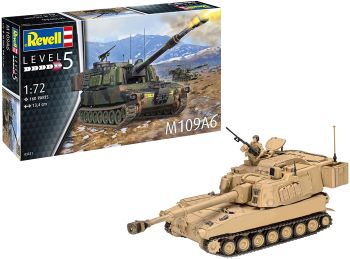 REV03331 - M109A6 tank om te monteren en te schilderen