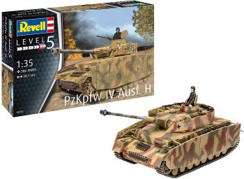 REV03333 - Tank PANZER IV AUSF. H om te monteren en te schilderen