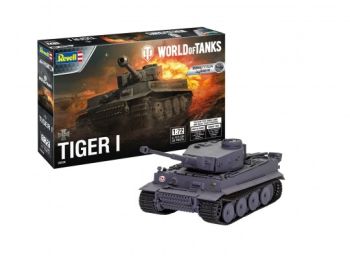 REV03508 - Tank Tiger I WORLD OF TANKS om in elkaar te zetten en te schilderen
