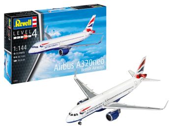 REV63840 - Model Set AIRBUS A320 Neo British Airways te monteren met schilderen