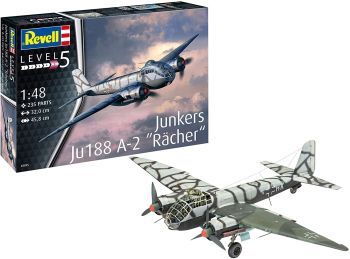 REV03855 - Vliegtuigjunkers Ju188 A-2 Rächer om in elkaar te zetten en te schilderen