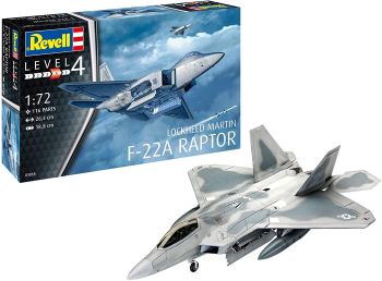 REV03858 - Lockheed Martin F-22A Raptor vliegtuig om in elkaar te zetten en te schilderen