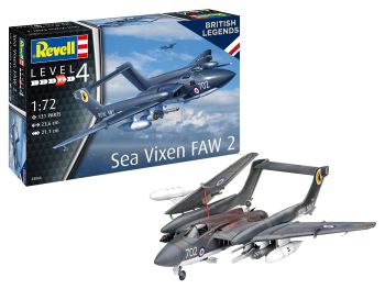 REV03866 - Vliegtuig Sea Vixen FAW 2 70e verjaardag om in elkaar te zetten en te schilderen