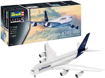 REV03872 - Vliegtuig Airbus A380-800 Lufthansa NIEUWE LIVERY om te monteren en te schilderen