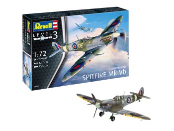 REV03897 - Vliegtuig Supermarine Spitfire Mk.Vb om in elkaar te zetten en te schilderen