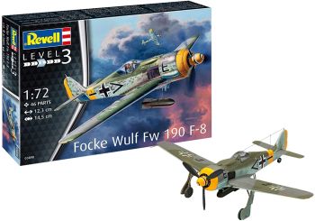 REV03898 - Focke Wulf Fw190 F-8 vliegtuigen om te monteren en te schilderen