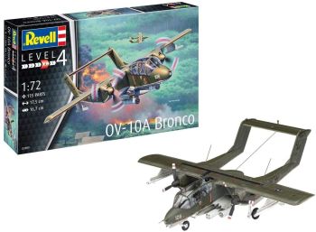 REV03909 - OV-10A Bronco gevechtsvliegtuig om in elkaar te zetten en te schilderen