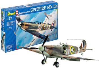 REV03986 - Vliegtuig Supermarine SPITFIRE Mk.IIa om in elkaar te zetten en te schilderen