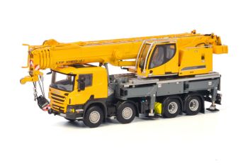 WSI04-1169 - Autolaadkraan SCANIA P LIEBHERR LTF 1060-4.1 - nieuwe cabine