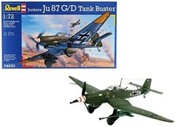 REV04692 - Aircraft Junkers Ju 87 G/D Tank Buster om in elkaar te zetten en te schilderen