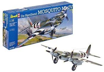 REV04758 - De Havilland MOSQUITO MK.IV vliegtuig om in elkaar te zetten en te schilderen