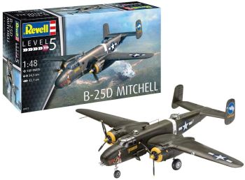 REV04977 - B-25C/D Mitchell-vliegtuigen om in elkaar te zetten en te schilderen