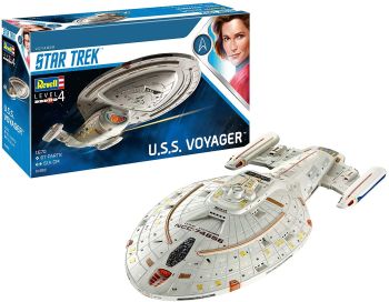 REV04992 - USS Voyager STAR TREK om in elkaar te zetten en te schilderen