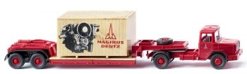 WIK050305 - MAGIRUS DEUTZ 4x2 met laag bed 2 Assen MAGIRUS