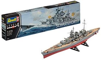 REV05037 - Scharnhorst boot om in elkaar te zetten en te schilderen