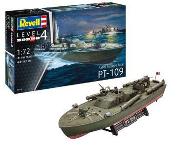 REV05147 - PT-109 torpedoboot om te monteren en te schilderen