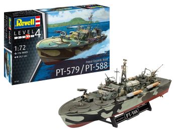 REV05165 - PT-588 / PT-57 torpedoboot om te monteren en te schilderen