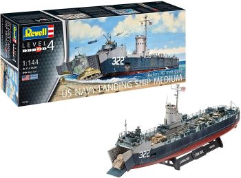 REV05169 - Bouw en schilder US Navy Medium landingsvaartuigen