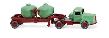 WIK053002 - MERCEDES L3500 met aanhanger en 2 cementtanks TRANSPORT BÉTON GMBH