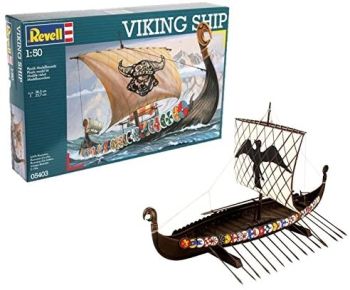 REV05403 - Vikingschip om in elkaar te zetten en te schilderen