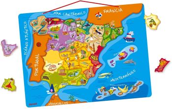 JAN05527 - magnetische kaart van spanje