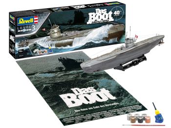 REV05675 - Das Boot Collector's Edition boot - 40-jarig jubileum om in elkaar te zetten en te schilderen