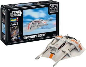 REV05679 - Snowspeeder - 40th Anniversary The Empire Strikes Back STAR WARS verf en lijm inbegrepen om te monteren en te schilderen