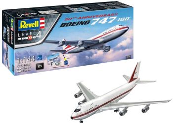 REV05686 - Boeing 747-100 50e verjaardag met verf om in elkaar te zetten en te schilderen