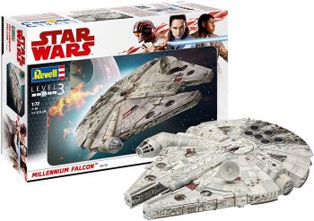 REV06718 - Bouw en schilder Millennium Falcon modelbouw ruimteschip
