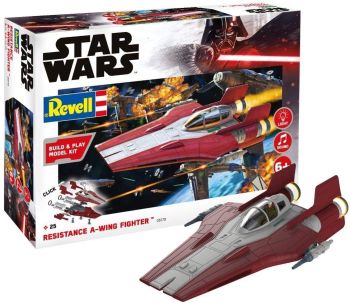 REV06770 - Bouw en speel Resistance A-wing Fighter; STAR WARS Red