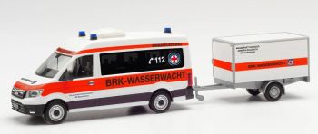 HER096096 - MAN TGE Bus HD met aanhanger BRK WASSERWACHT
