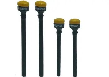 GF107-SET-2 - TOPCON GX55 GPS masten voor bulldozers - 2x34mm en 2x24mm