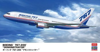 HAW10853 - BOEING 767-200 Vliegtuig - Demonstrator om in elkaar te zetten en te schilderen