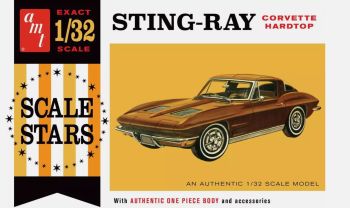 AMT1112/12 - CHEVROLET Corvette 1963 om te monteren en te schilderen