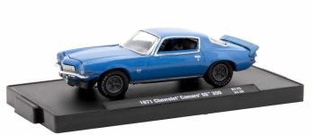 M2M-11228-115-A - Chevrolet Camaro SS350 uit 1971, blauw, nog in de originele verpakking.