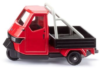 SIK1122 - PIAGGIO Ape Cross rood en zwart in blisterverpakking