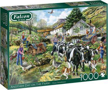 JMB11283 - 1000 stukjes puzzel Een andere dag op de boerderij