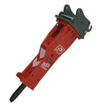 GF113-3 - PROMOVE XP7000 breekhamer met OilQuick aanbouwdeel voor graafmachines van 60-120 ton