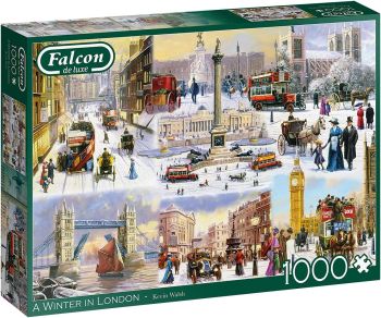 JMB11306 - 1000 stukjes puzzel Een winter in Londen
