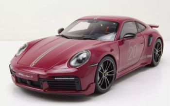 MNC113069075 - PORSCHE 911 Turbo S Coupé Sport design 2021 rood