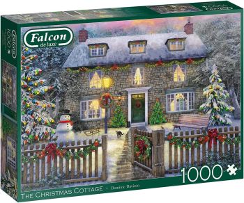 JMB11313 - 1000 stukjes puzzel kersthuisje