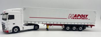 ELI117732 - DAF XF MY17 Space CAB 4x2 met dekzeiloplegger Tautliner 3 Assen - NAPOLY Transport