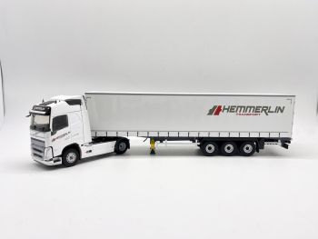 ELI117950 - VOLVO FH 4x2 2020 met 3 Asaanhangwagen - Transport HEMMERLIN