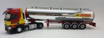 ELI118104 - RENAULT T460 4x2 met 3 Assen tankwagen - Sécurité Civile