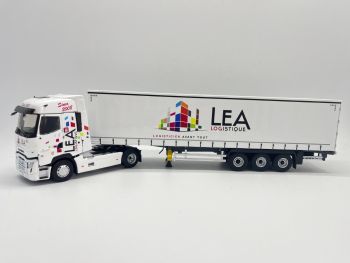 ELI118163 - RENAULT T520 HIGH 4x2 2021 met 3 Asaanhangwagen - Transport LEA LOGISTIQUE