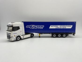 ELI118172 - DAF XG+ Tautliner 4x2 met 3-assige aanhanger - AFRAC SERVICES