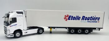 ELI118212 - VOLVO FH 2020 4x2 met 3-assige koelaanhangwagen ETOILE ROUTIERE - Groupe MALHERBE