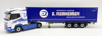 ELI118293 - DAF XG+ 4x2 met 3 assen aanhanger Transports E.REINHEIMER